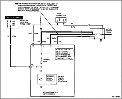Electrical Schematic -- Backup Power Supply -- Voltage Boost Fault Code 52